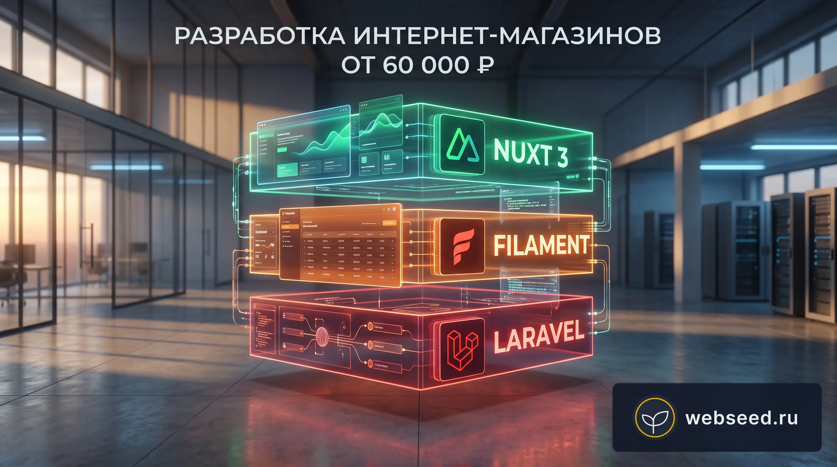 Создание интернет-магазина под ключ: разработка от 60 000 ₽, высокая конверсия и готовность к SEO в Калининграде